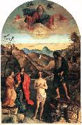 BELLINI, Giovanni Baptism of Christ ena oil painting